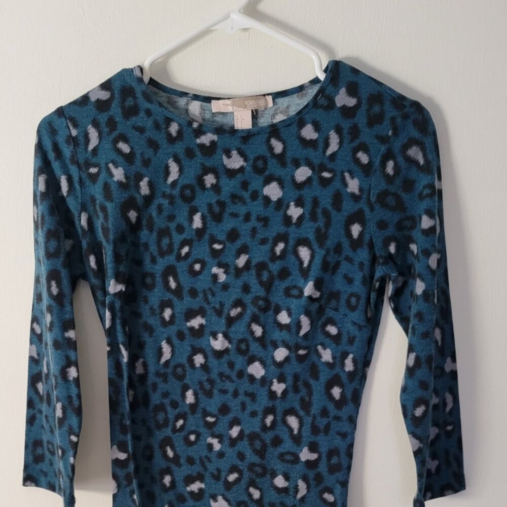 Leopard Print Body Con Dress